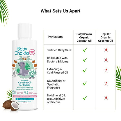 BabyChakra Organic Coconut Oil