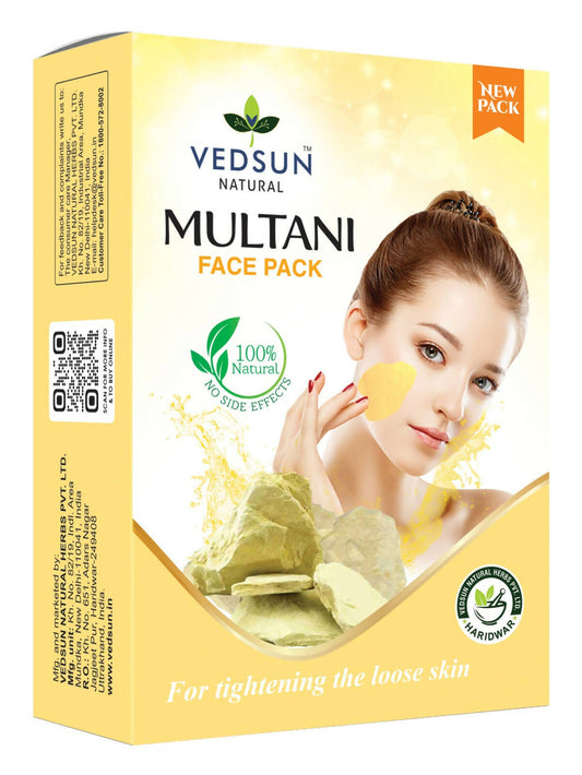 Vedsun Naturals Multani Mitti Face Pack for Face and Skin 