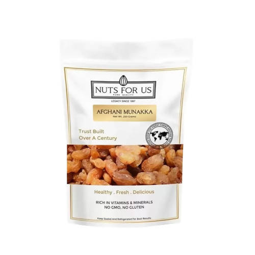 Nuts For Us Afghani Munakka (Raisins) TrueCure