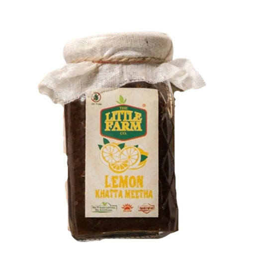 The Little Farm Co Lemon Khatta Meetha Pickle