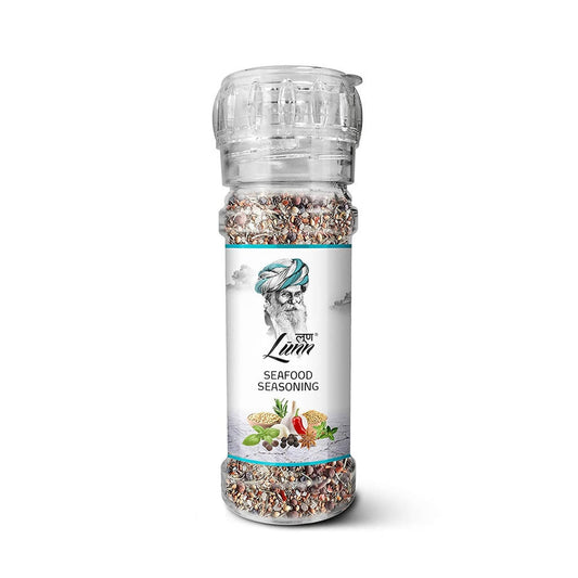 Lunn Seafood Seasoning with Grinder, Australia, Canada 