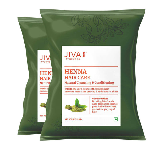 Jiva Ayurveda Henna Hair Care Powder TrueCure