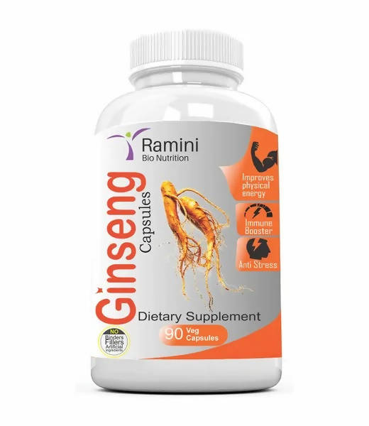 Ramini Bio Nutrition Ginseng 150mg Veg Capsules TrueCure