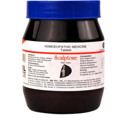 SBL Homeopathy Scalptone Hair Care Tablets TrueCure