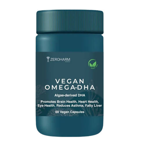 Zeroharm Vegan Omega 3 DHA Capsules TrueCure