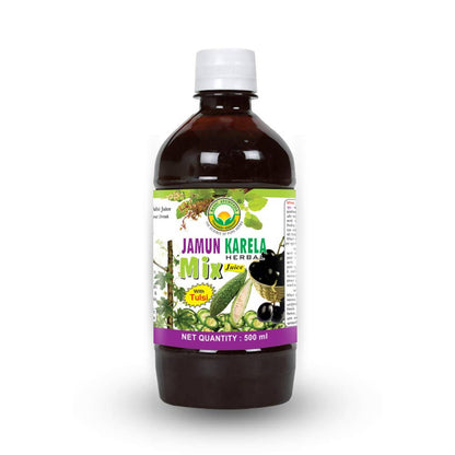 Basic Ayurveda Jamun Karela Herbal Mix Juice