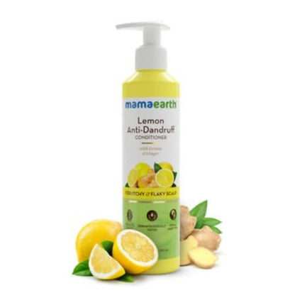 Mamaearth Lemon Anti-Dandruff Conditioner For Soft & Smooth Hair