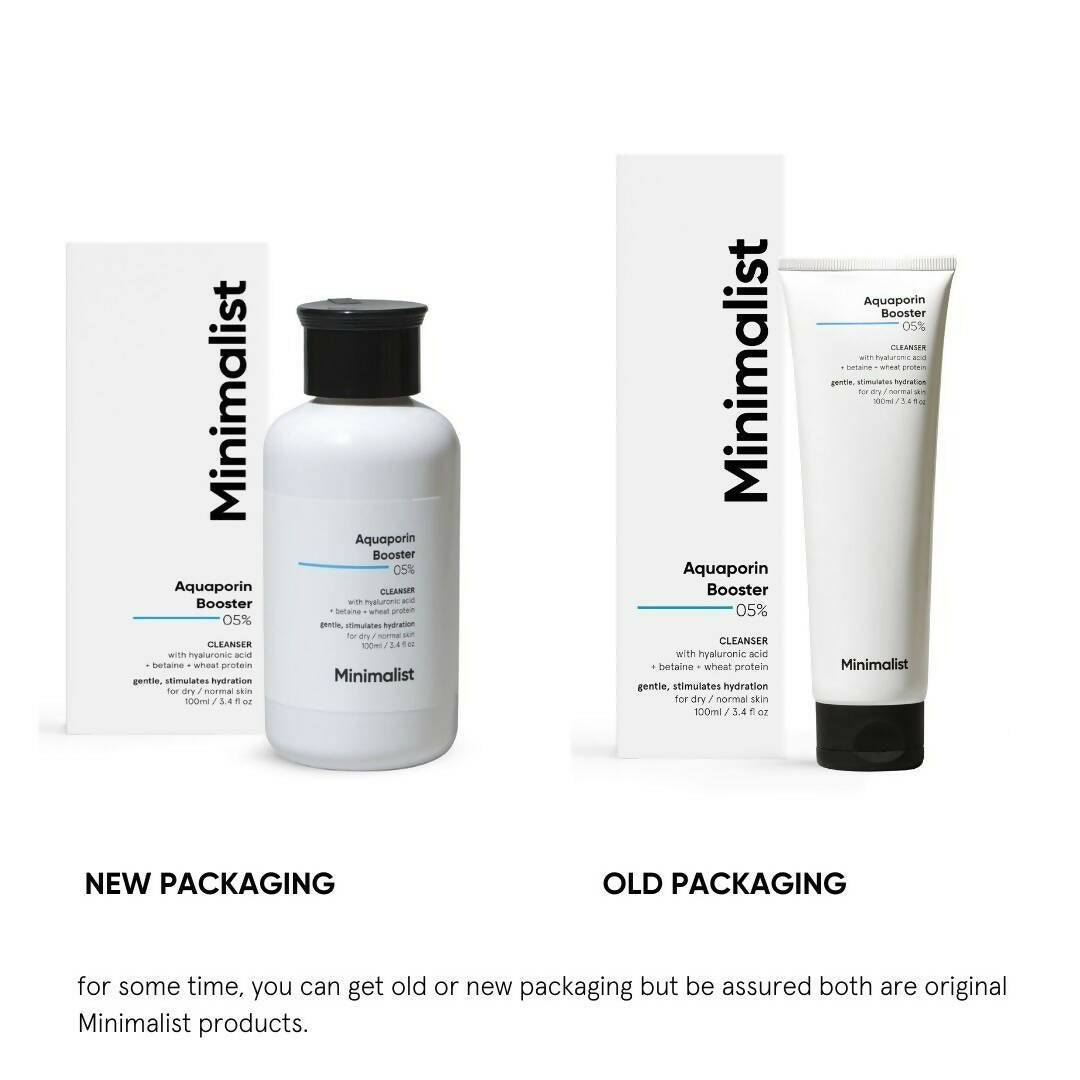 Minimalist Aquaporin Booster 05% Cleanser