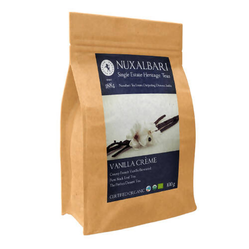 Nuxalbari Organic Vanilla Crme Tea TrueCure