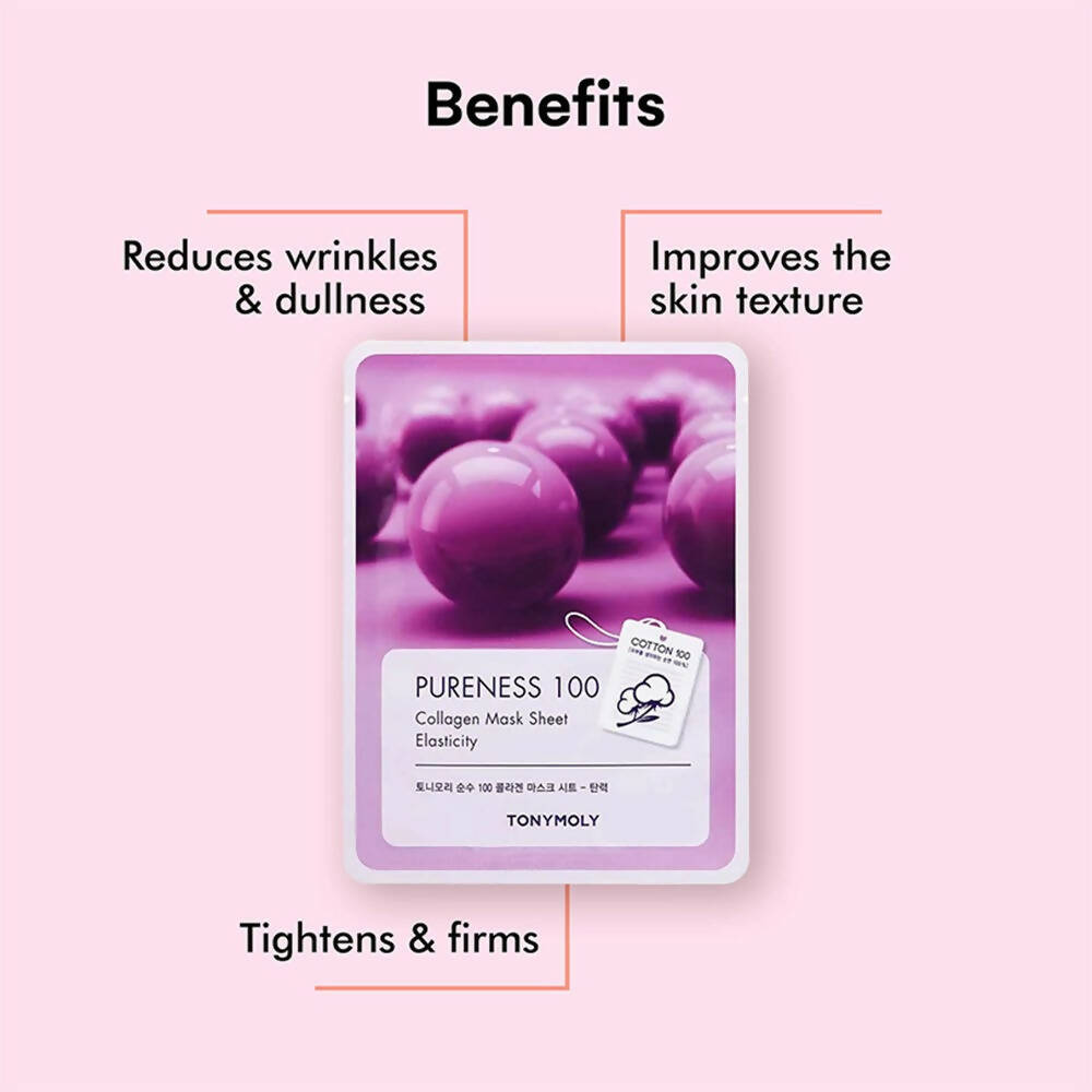 Tonymoly Pureness 100 Collagen Mask Sheet