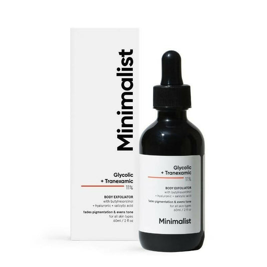 Minimalist Glycolic +Tranexamic 11% Body Exfoliator TrueCure