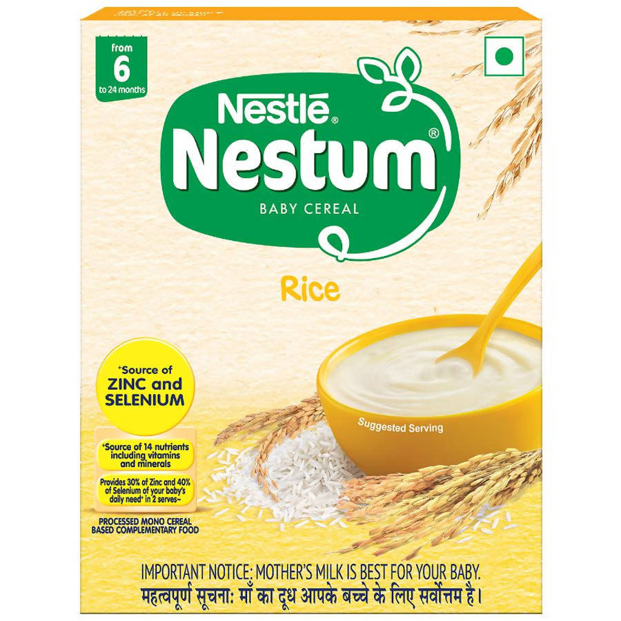 Nestle Nestum Baby Cereal Rice, From 6-24 Months