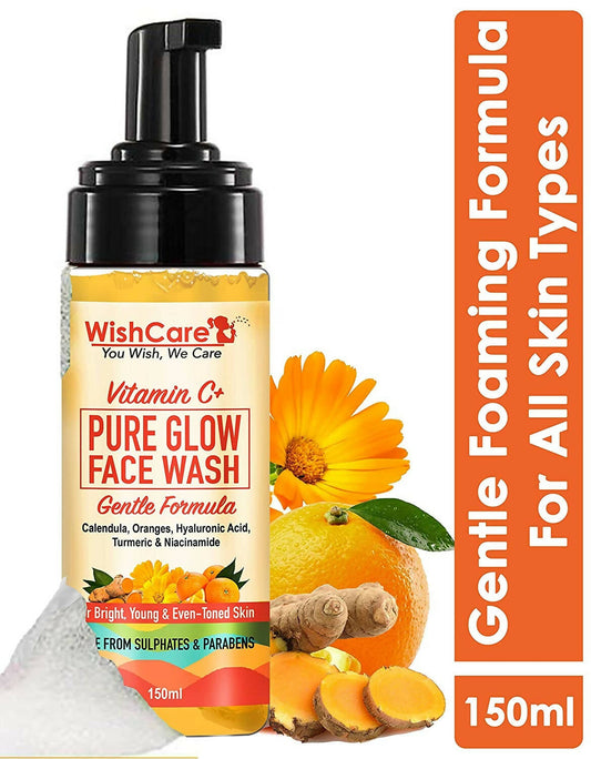 Wishcare Vitamin C+ Pure Glow Face Wash - Drmedicart