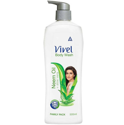 Vivel Neem Oil & Aloe Vera Body Wash 