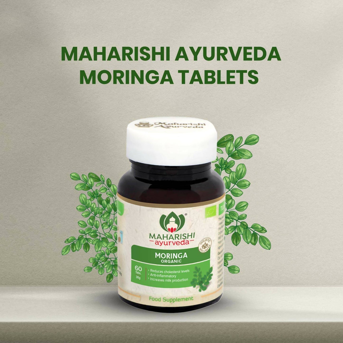 Maharishi Ayurveda Moringa Organic Tablets