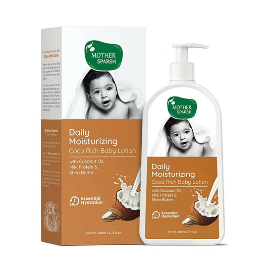 Mother Sparsh Daily Moisturizing Coco Rich Baby Lotion, Australia, Canada 