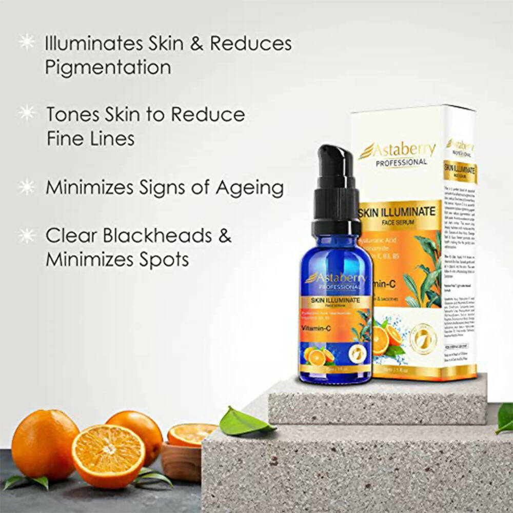 Astaberry Professional Skin illuminate Face Serum with Vitamin C