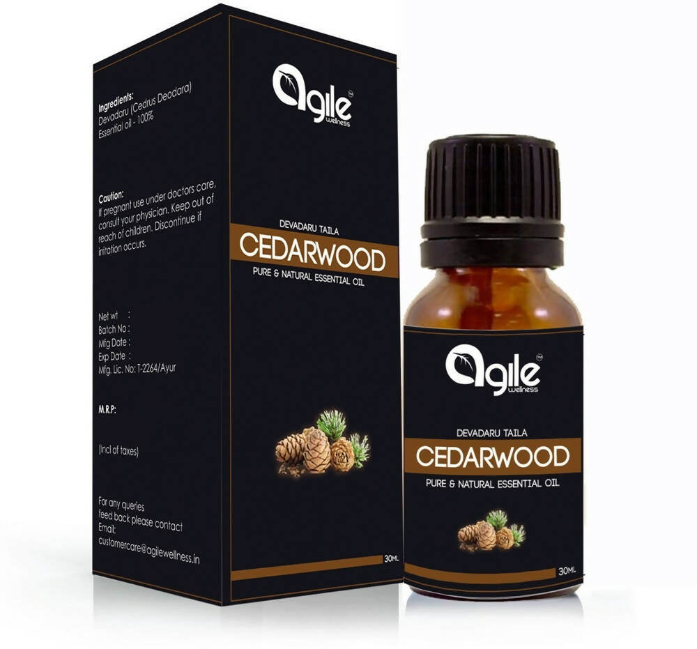 Agile Wellness Cedarwood Essential Oil 