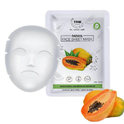 The Natural Wash Papaya Face Sheet Mask