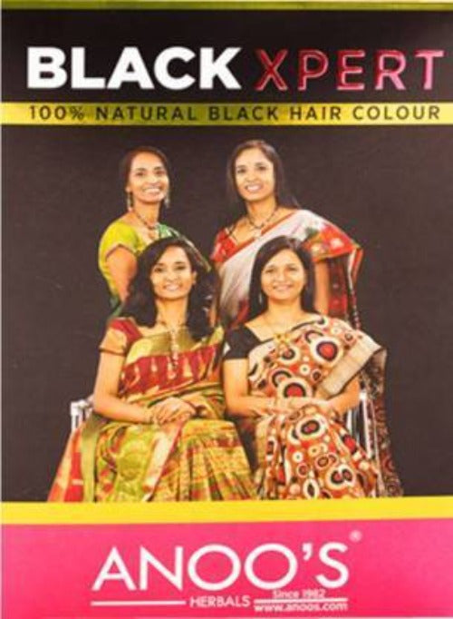 Anoos Black Expert Natural black hair colour