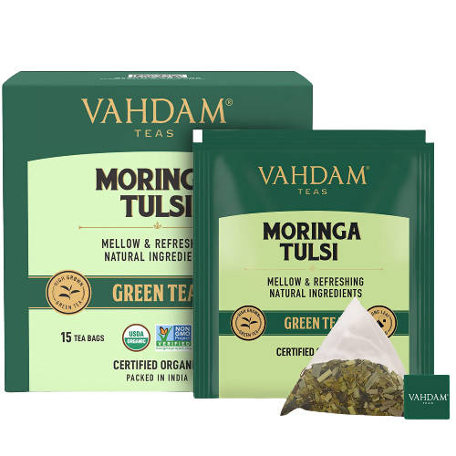 Vahdam Vahdam Moringa Tulsi Green Tea