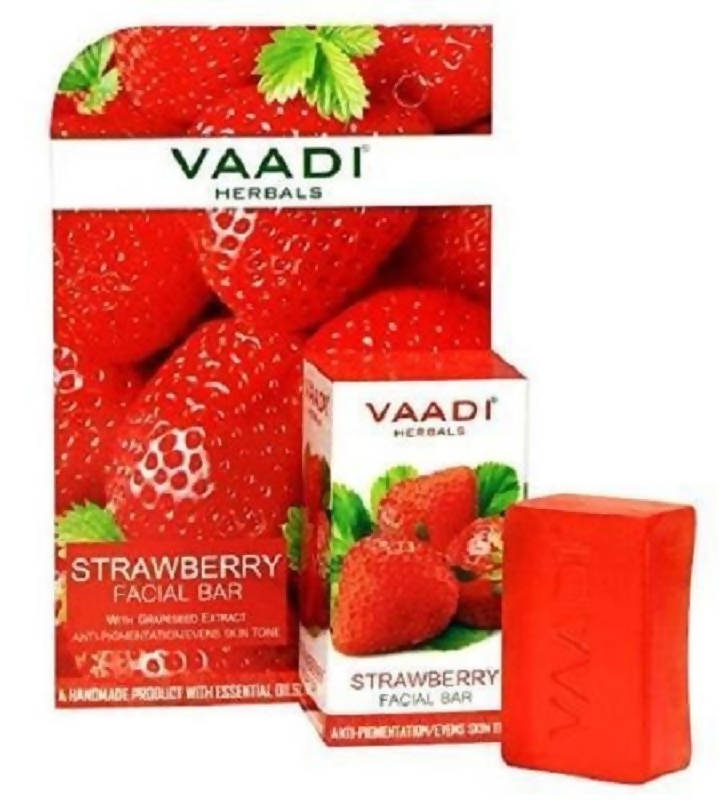 Vaadi Herbals Strawberry Facial Bar TrueCure