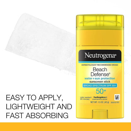 Neutrogena Beach Defense Sunscreen Stick Broad Spectrum SPF 50+