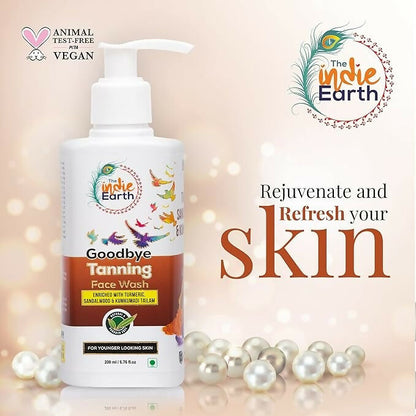 The Indie Earth Goodbye Tanning (Skin Lightening) Facewash