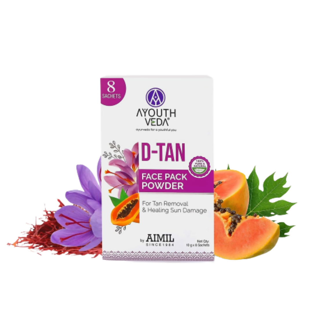 Ayouthveda D-TAN Face Pack Powder TrueCureN