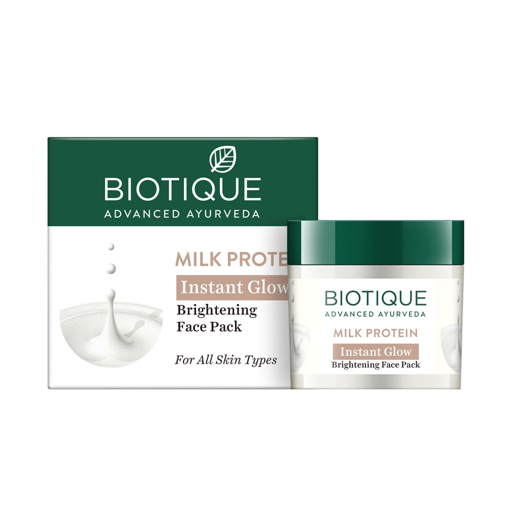 Biotique Advanced Ayurveda Bio Milk Protein Whitening & Rejuvenating Face Pack TrueCure