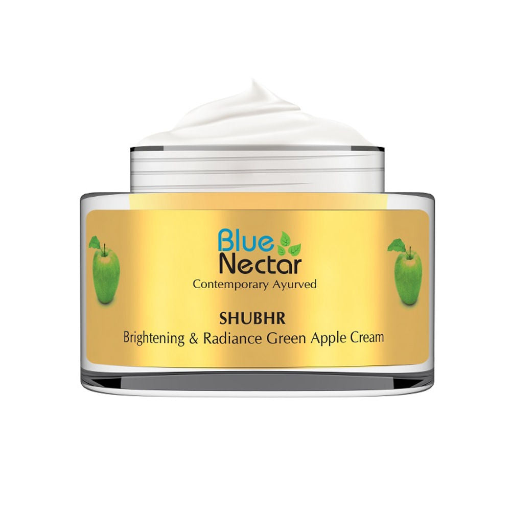 Blue Nectar Shubhr Brightening & Radiance Green Apple Cream for Women