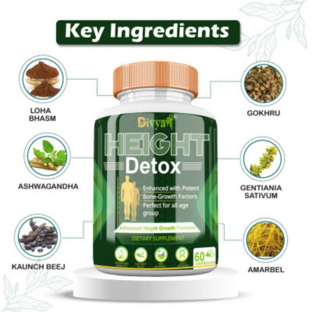 Divya Shree Height Detox Capsules