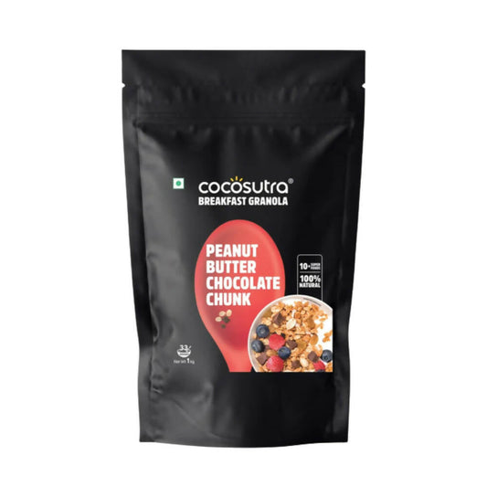 Cocosutra Peanut Butter Chocolate Chunk Breakfast Granola TrueCure