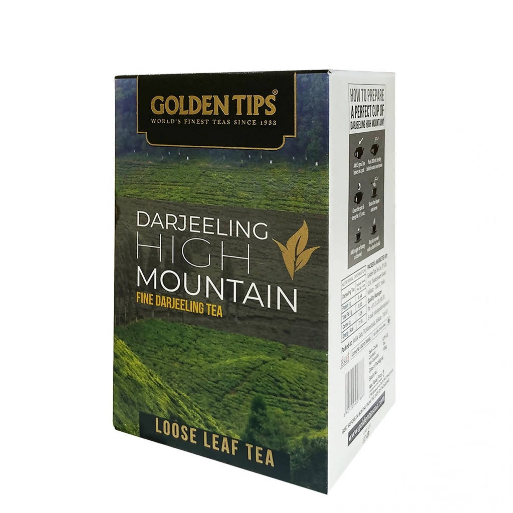 Golden Tips High Mountain Fine Darjeeling Loose Leaf Tea TrueCure