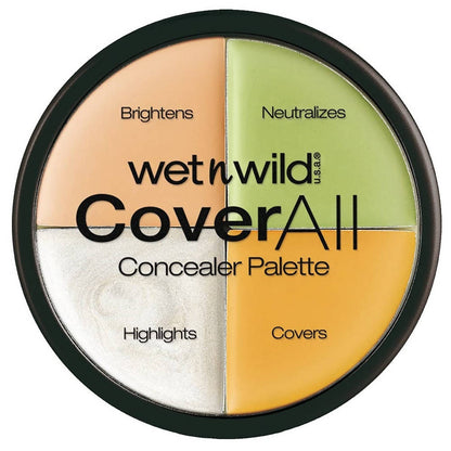 Wet n Wild CoverAll Concealer Palette Color Commentary