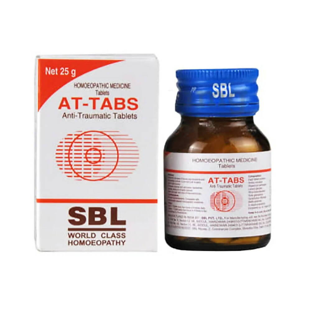 SBL Homeopathy AT-Tabs Ant Traumatic Tablets TrueCure