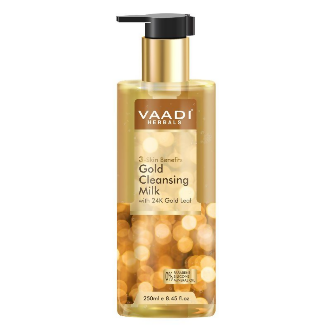 Vaadi Herbals Gold Cleansing Milk 