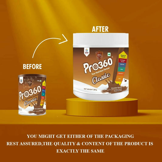 Pro360 Classic Daily Wellness Nutritional Protein wellness  Drink nutrition formula  Powder