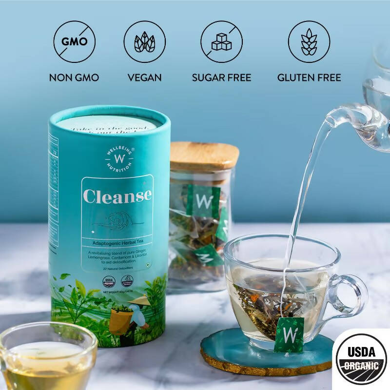 Wellbeing Nutrition Cleanse Herbal Tea