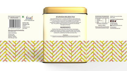 The Indian Chai - Ayurveda Wellness Tea 30 Pyramid Tea Bags