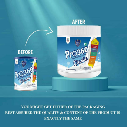 Pro360 Classic Daily Wellness Family Protein wellness  Drink nutrition formula  Powder
