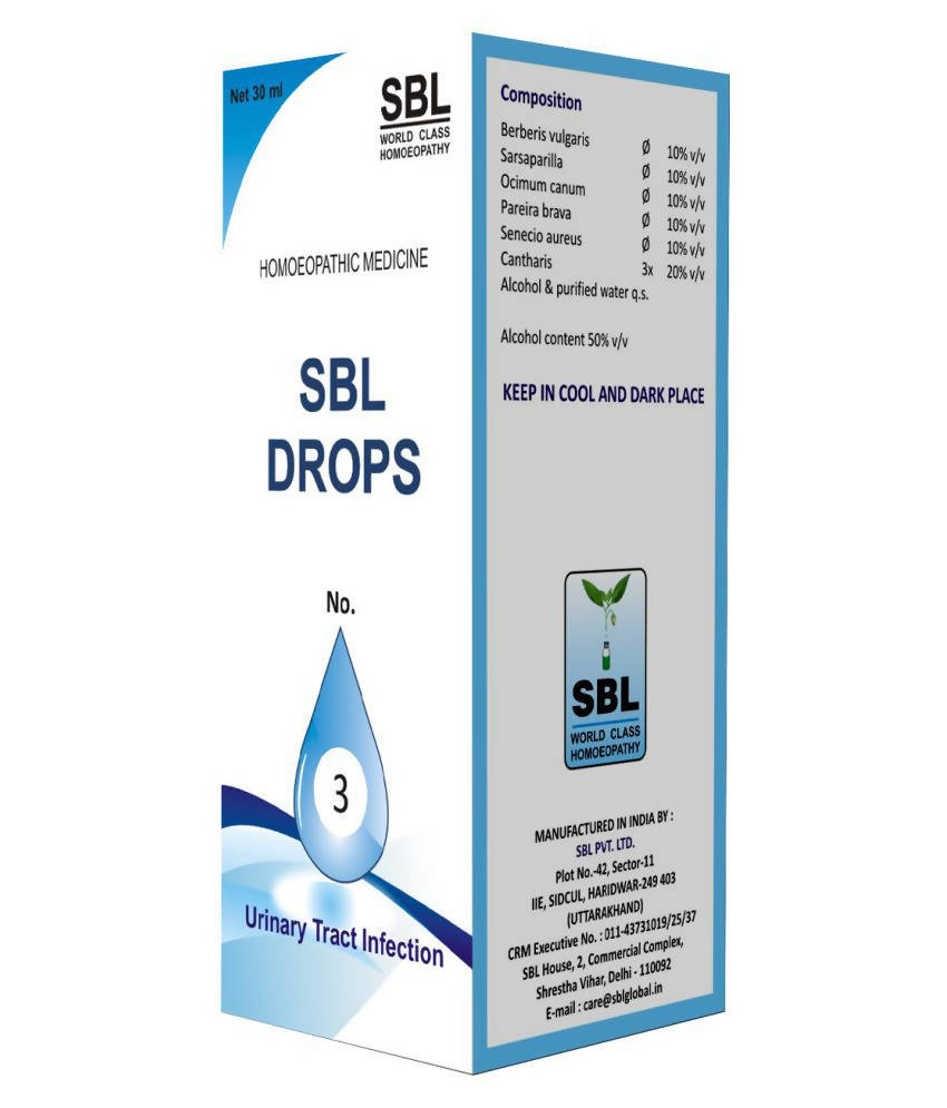 SBL Homeopathy Drops No. 3 TrueCure