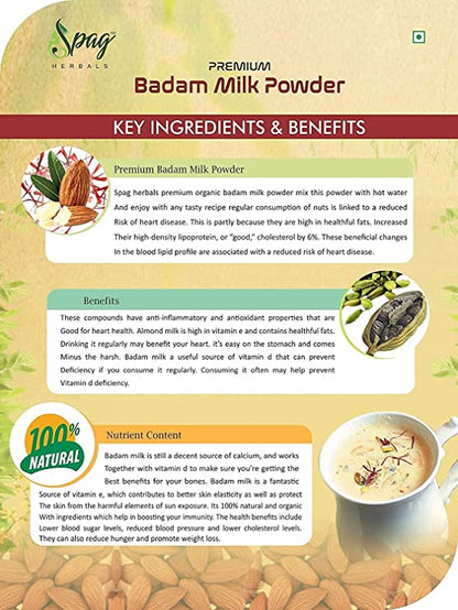 Spag Herbals Premium Instant Badam Milk Powder