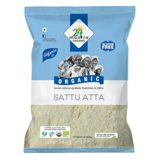 24 Mantra Organic Sattu Atta 