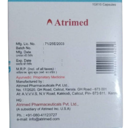 Atrimed Ayurvedic Ostygen Capsules