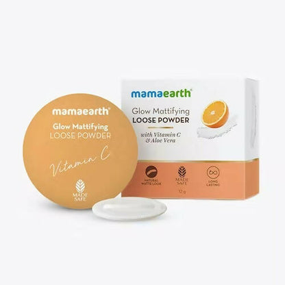 Mamaearth Glow Mattifying Loose Powder -  USA 