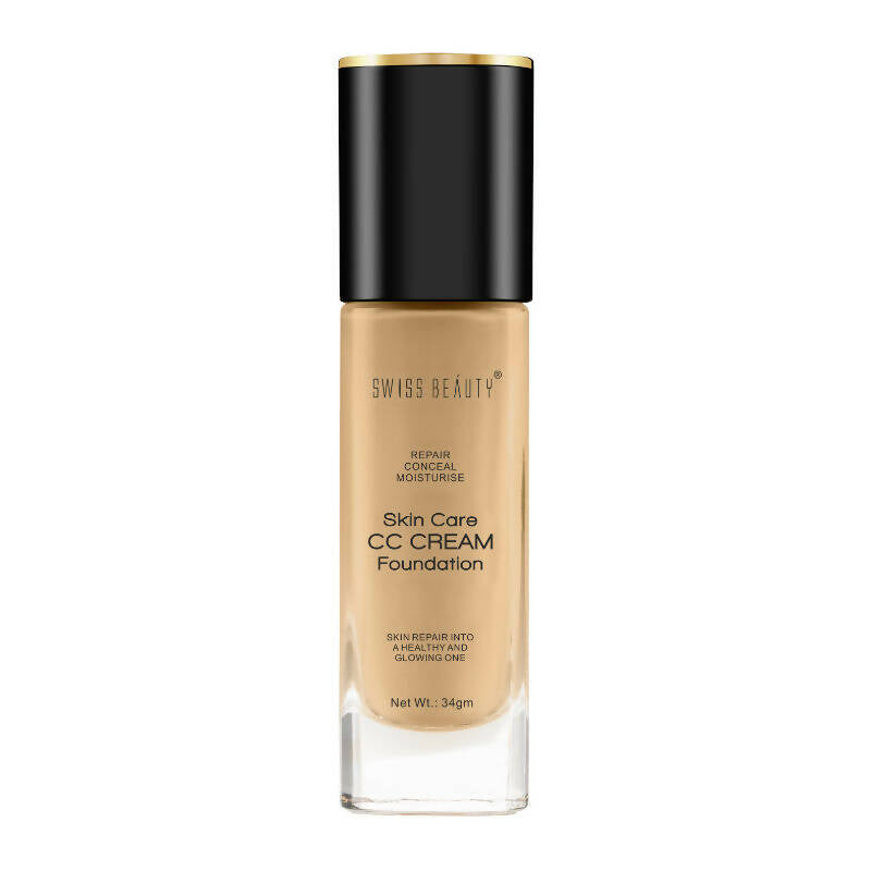 Swiss Beauty Skin Care CC Cream Liquid Foundation - 6 Beige Sand