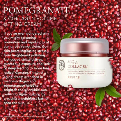 The Face Shop Pomegranate & Collagen Volume Lifting Cream