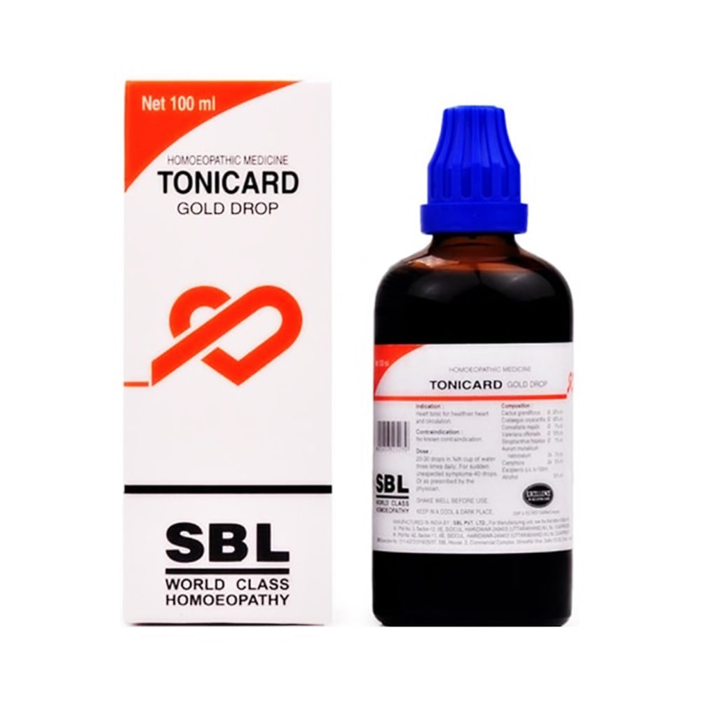 SBL Homeopathy Tonicard Gold Drops