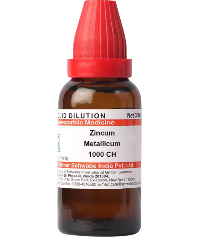 Dr. Willmar Schwabe India Zincum Metallicum Dilution